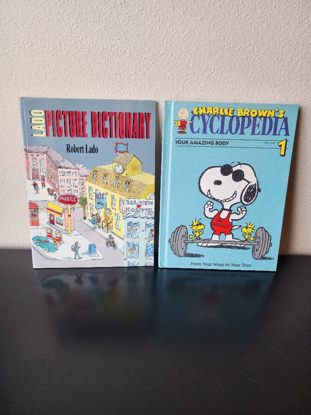 Charlie Brown's Cyclopedia Volume 1 Your Amazing Body + Lado Picture Dictionary